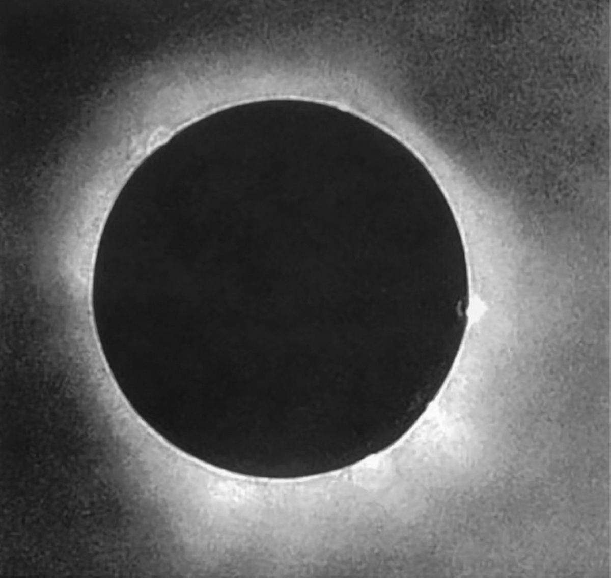 The First Ever Photo Of A Total Solar Eclipse Was Taken By Julius The First Ever Photo Of A Total Solar Eclipse Was Taken By Julius