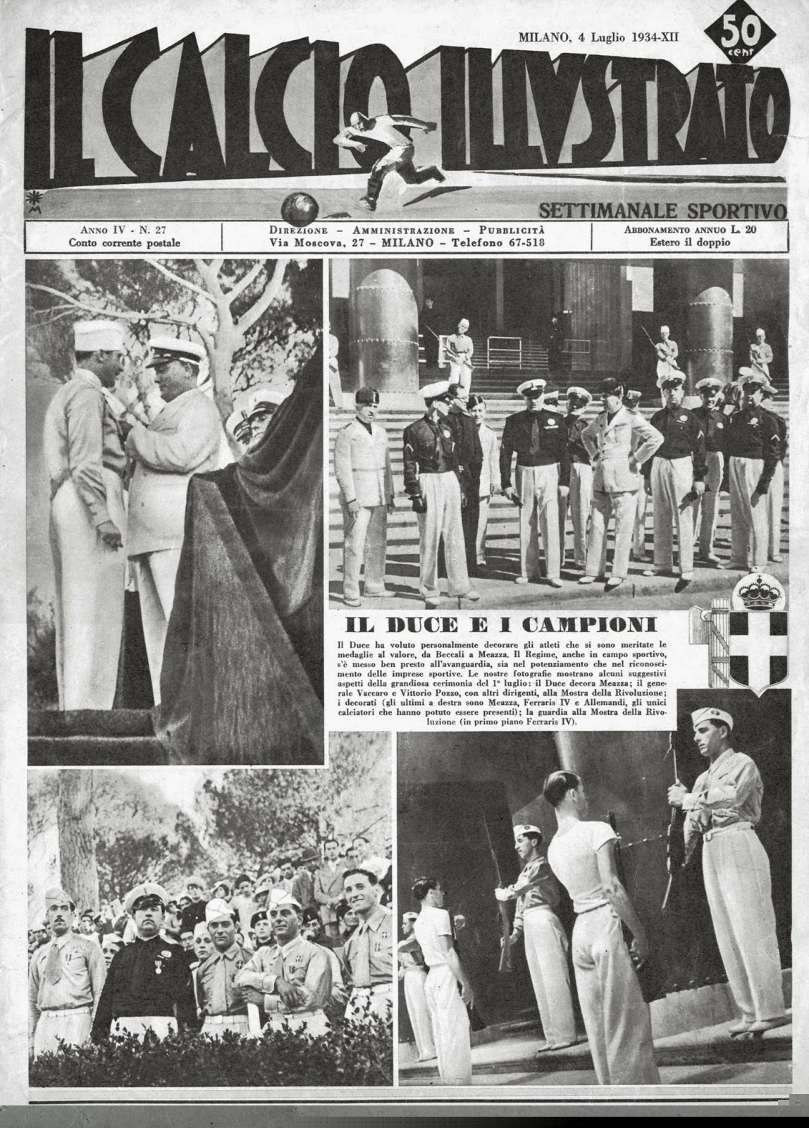 ANOTANDO FÚTBOL * MUNDIAL 1934 * PARTE 7