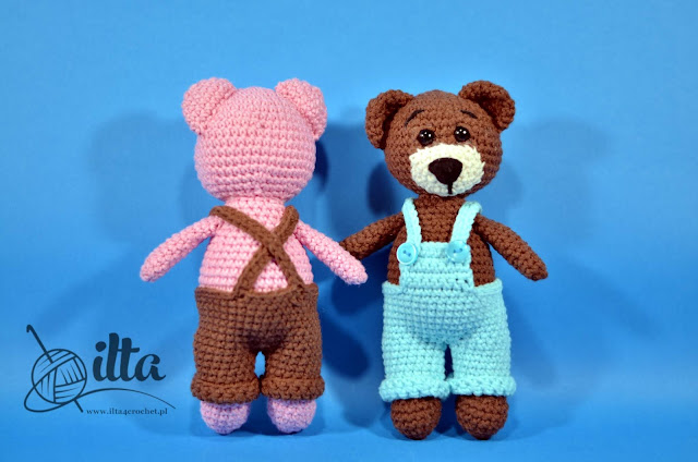 szydełko amigurumi crochet teddy bear