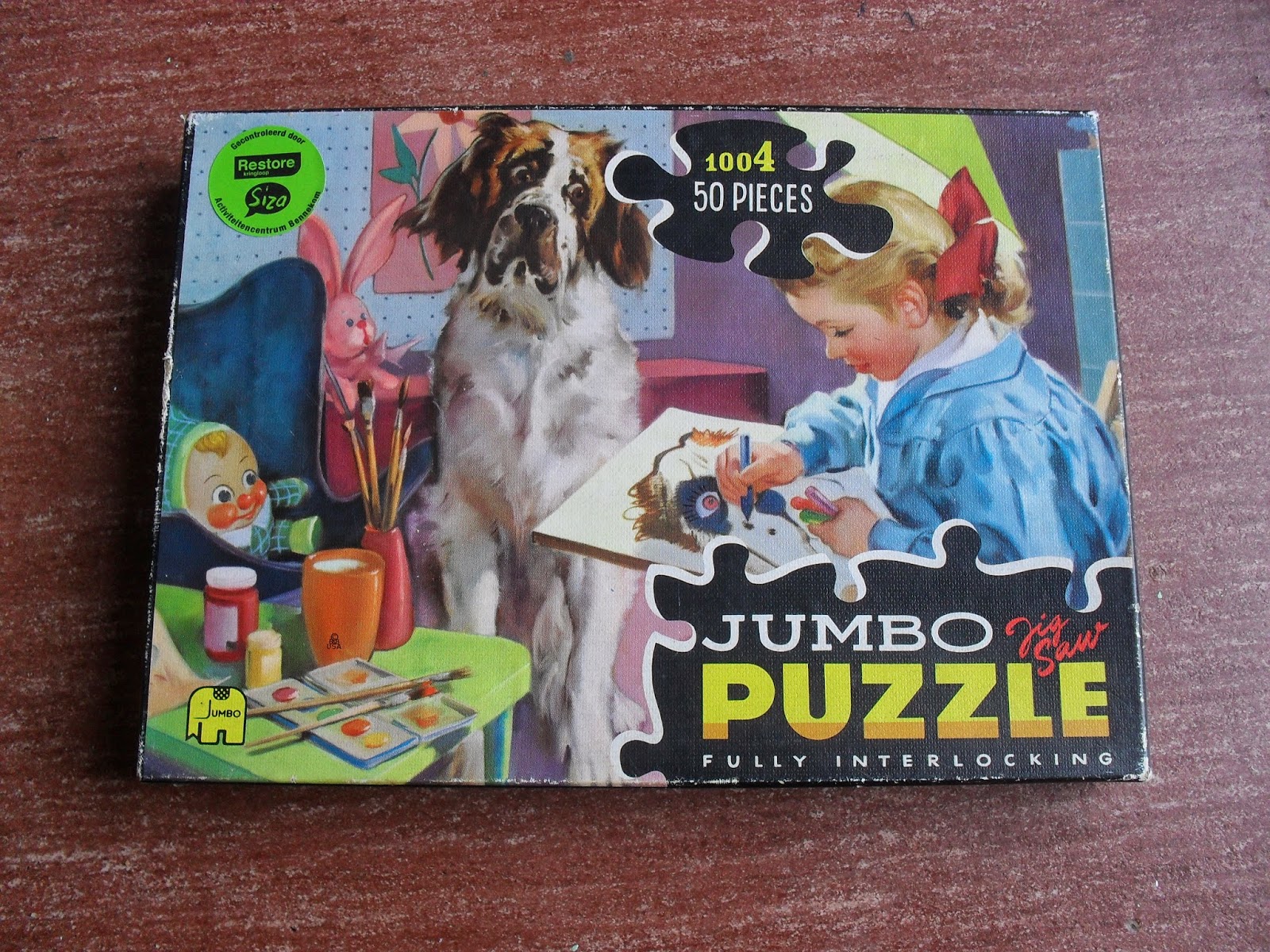 nostalgic children's puzzle