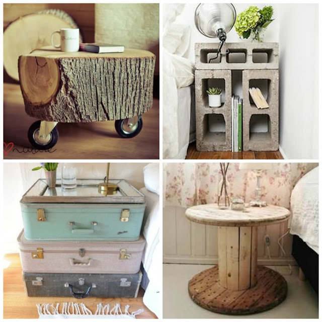 Bedside table: 30 ideas in fashion Recycling - Diy Fun World