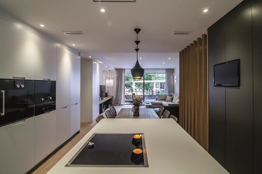 Colores neutros que facilitan la integración de los ambientes | Decoración