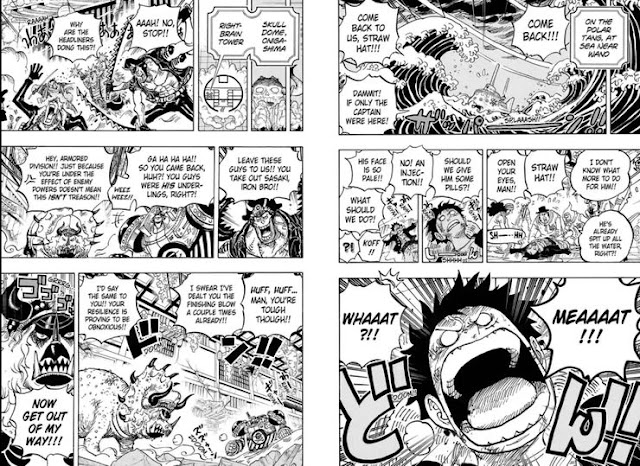 One Piece Chapter 1019 Luffy Sasaki Frankie%2B%25281%2529