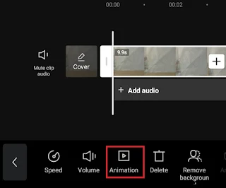 open animation menu open animation menu