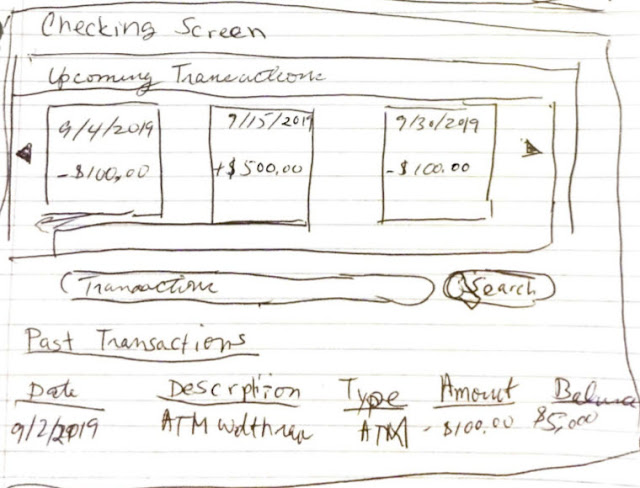 Account Details page mockup