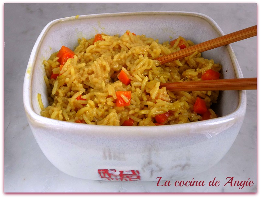 La cocina de Angie ARROZ BASMATI CON VERDURAS (Olla GM)