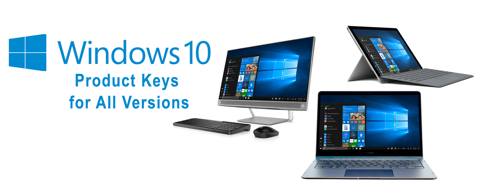 Windows 10 Product Keys (All Versions) - Reviewtees.com