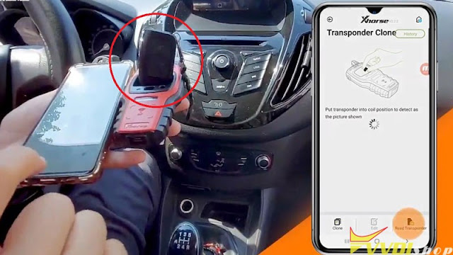 Xhorse VVDI Mini Key Tool Generate Ford Tourneo 2015 Remote 3
