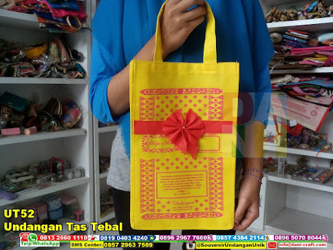 jual Undangan Tas Tebal