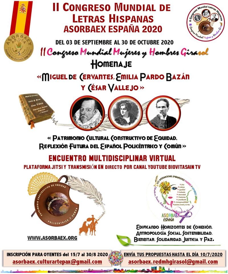 II Congreso Mundial de Letras Hispanas ASORBAEX España