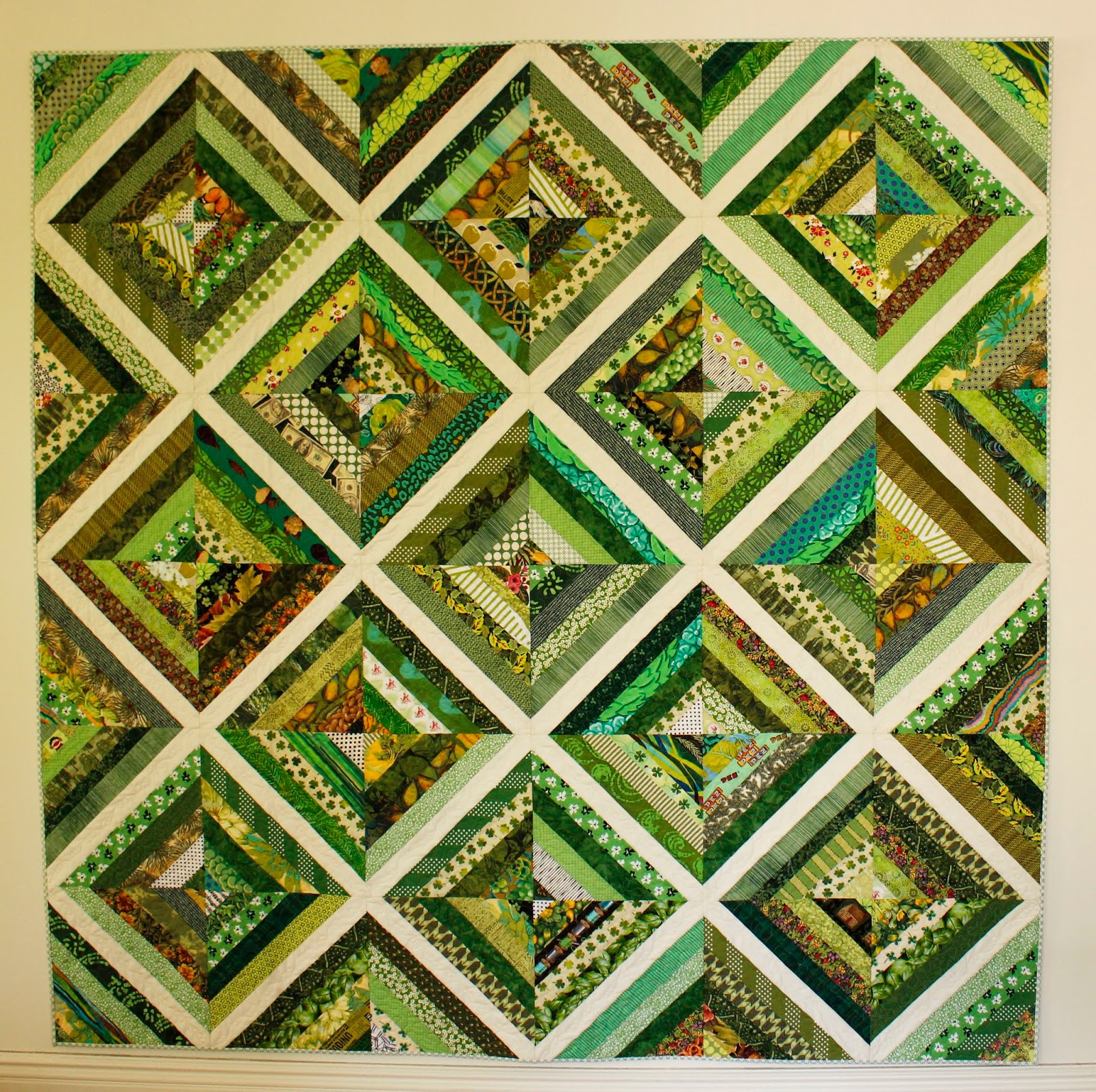 Selvage Blog Irish Wedding Quilt