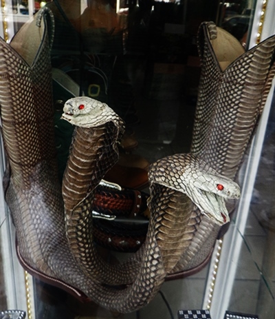 botas vaqueras piel de cobra