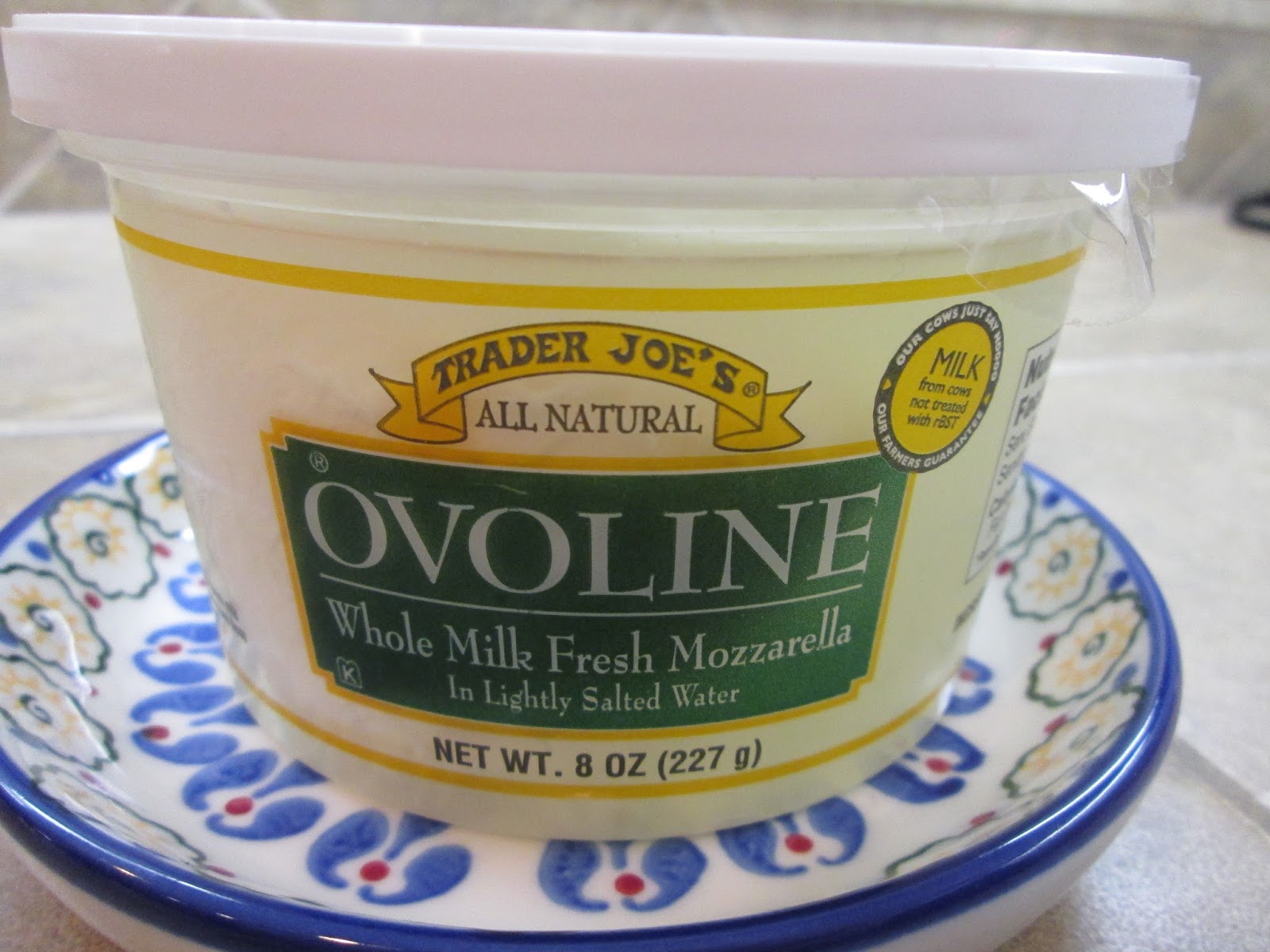 Please, DON'T pass the salt! Trader Joe's Ovoline Fresh Mozzarella