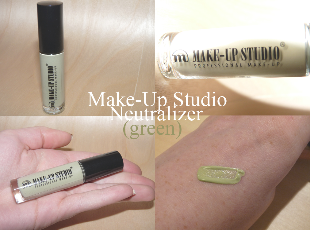 Your favorite redhead Review MakeUp Studio Green Neutralizer
