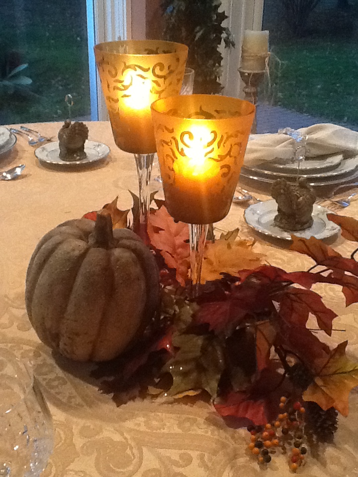 The Fine Living Muse : Thanksgiving Table Setting