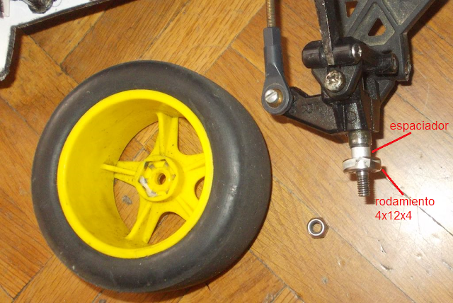 Kyosho Raider with on-road wheels 