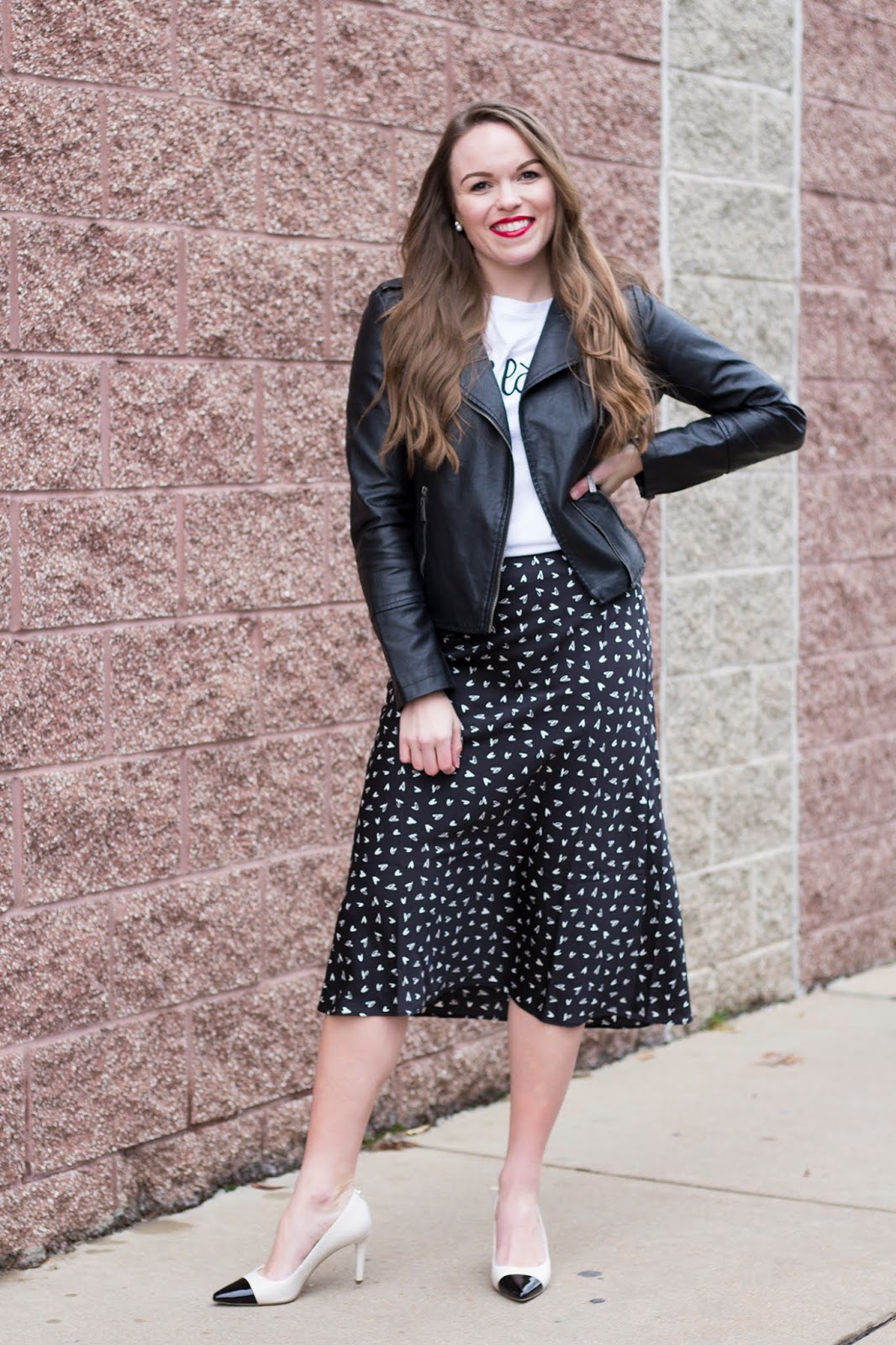 Slip Skirt, 2 Ways - Valentine's Day Outfit - Tay Meets World