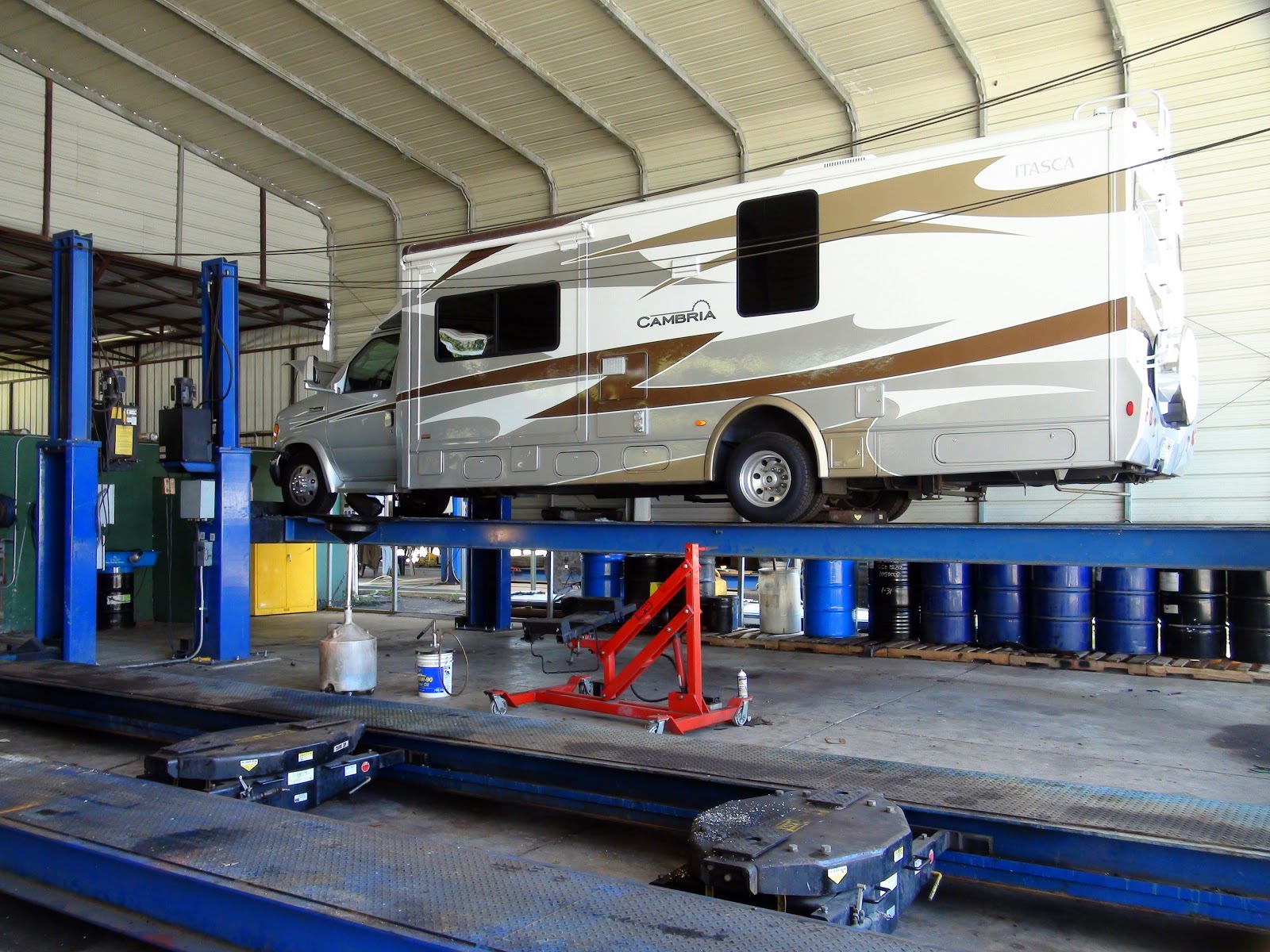 CAMP HOST Jobs RV Repair Shop 2 Visit