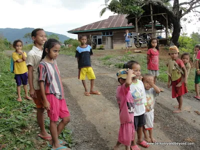 children at Melo Village on Flores Island in Indonesia