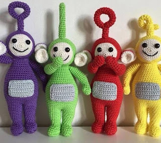 PATRON GRATIS TELETUBIES AMIGURUMI 46107