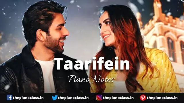Taarifein Piano Notes - Ankit Tiwari Taarifein Piano Notes - Ankit Tiwari