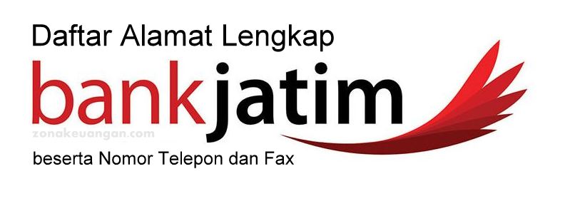 Daftar Alamat Lengkap Bank Jatim Zonakeuangan Com