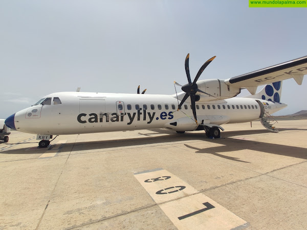 Canaryfly amplía su flota con un nuevo avión para la carga de mercancías