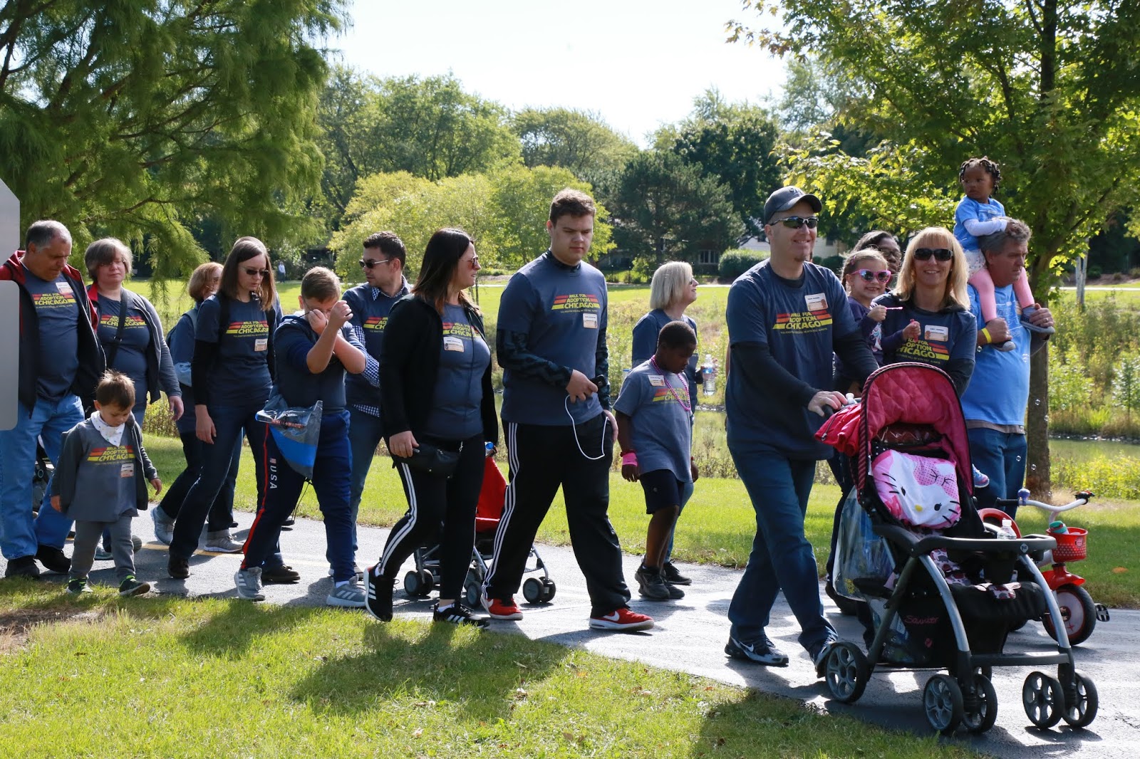 A Little Time and a Keyboard Highlighting Walk for Adoption Chicago A