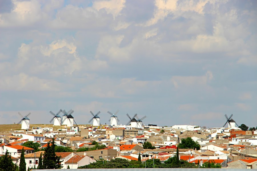 Castilla la Mancha. Los molinos de Don Quijote