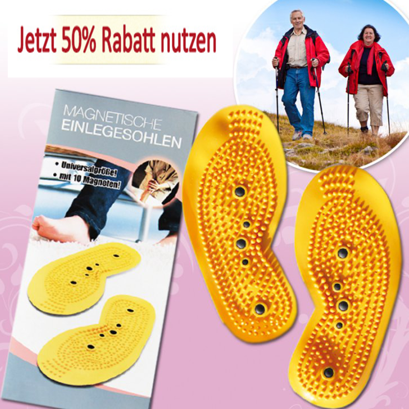 orthopeo magnetische einlegesohlen