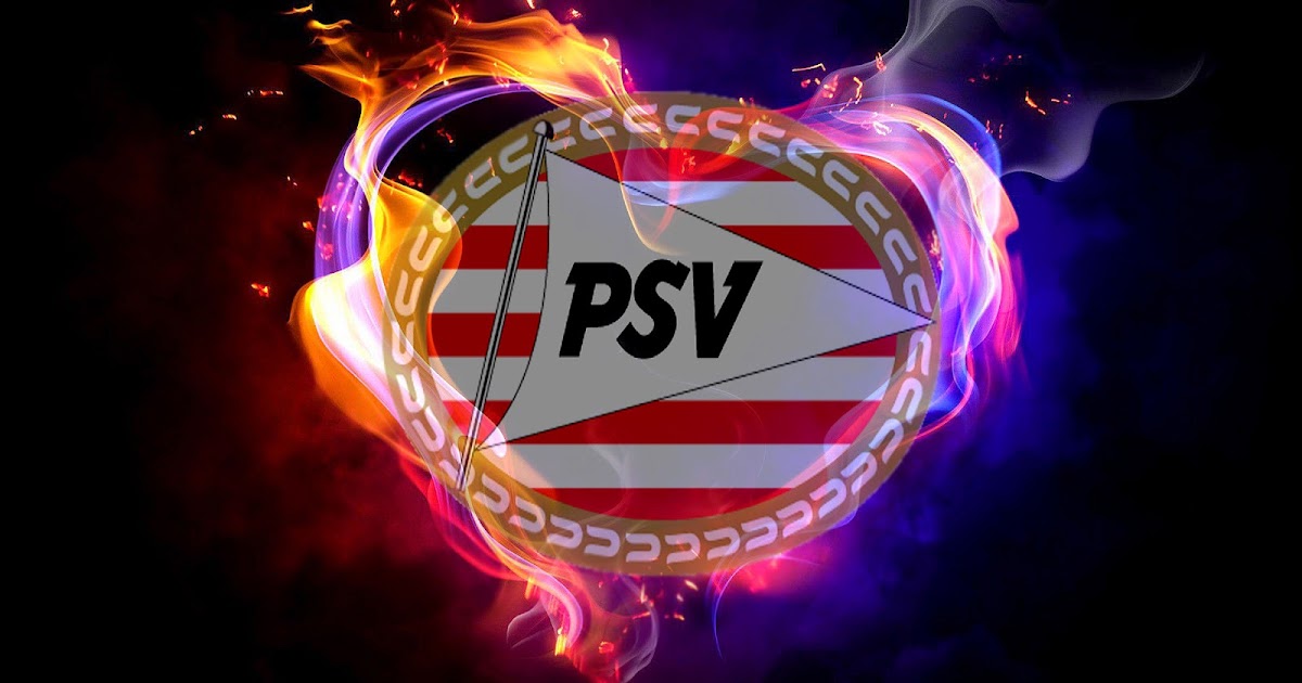 Voetbalclub PSV wallpaper met vuur | Mooie Leuke Achtergronden Voor Je