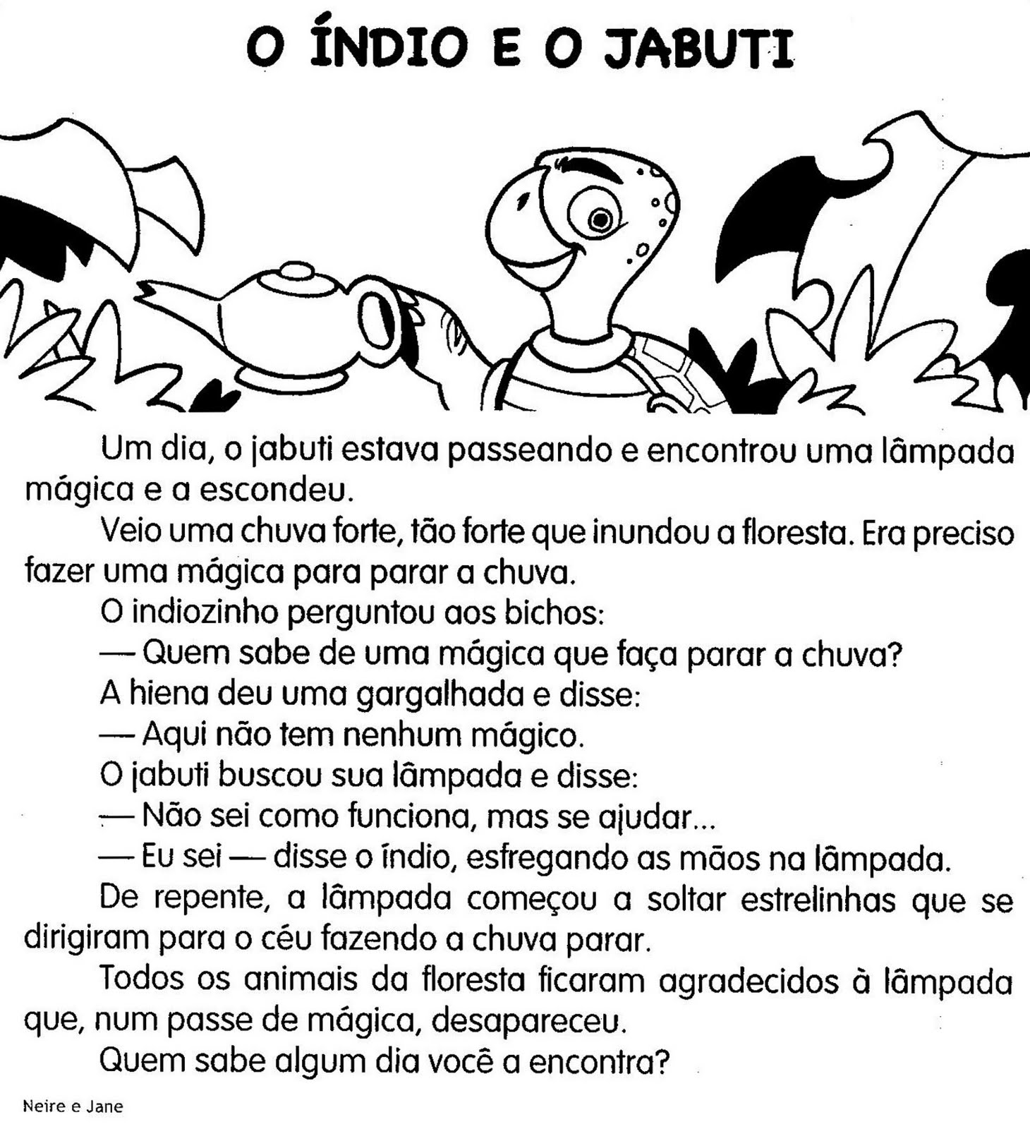 Textos Para Imprimir Leituras — SÓ Escola