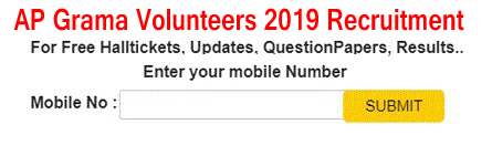 AP Grama Volunteers 2019 Recruitment
