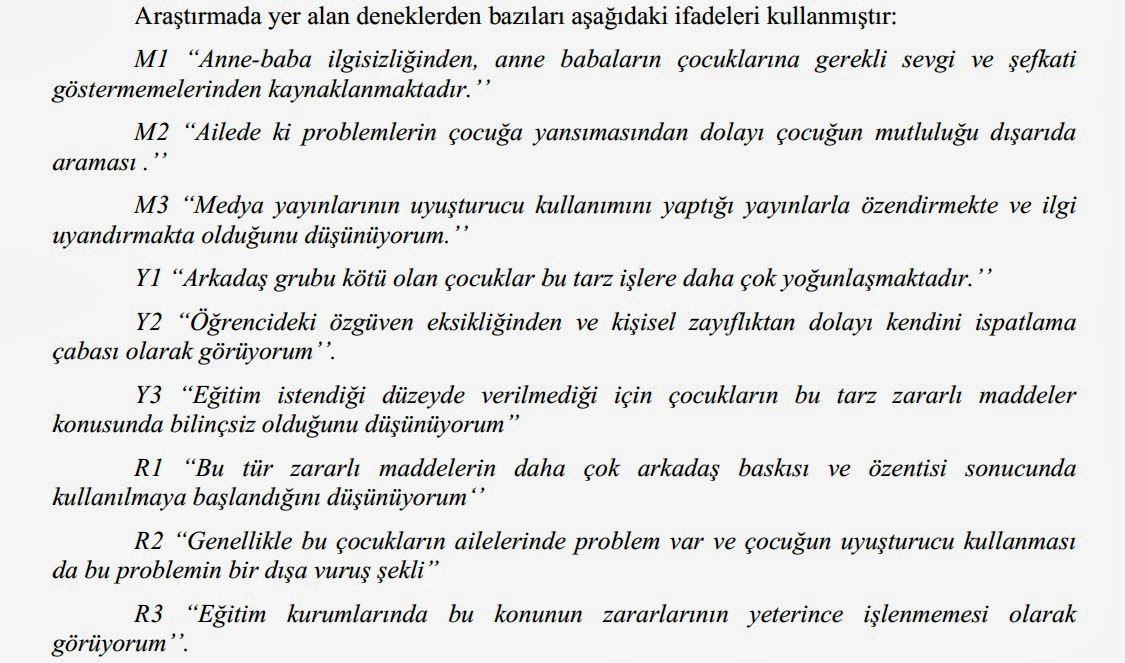 Ozgurkal: Madde Bağımlılığı ile İlgili Yorumlar