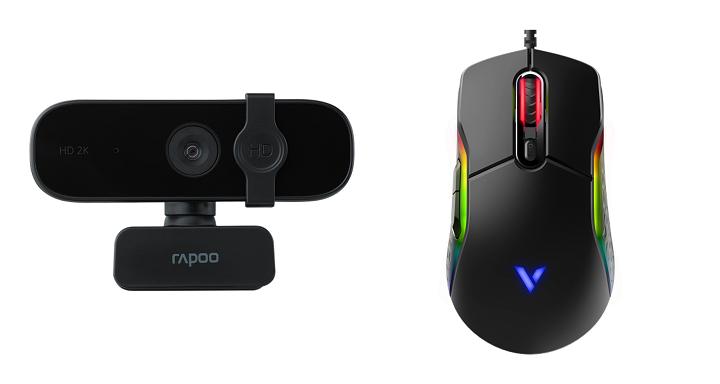Rapoo C280 Quality Camera, VT200S Gaming mouse now available in PC Express
