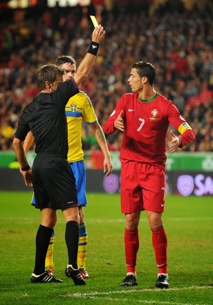 pictures Cristiano Ronaldo in match Portugal vs Sweden 2013