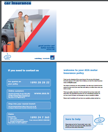 Gorgeous Axa Uk Car Insurance Background Art