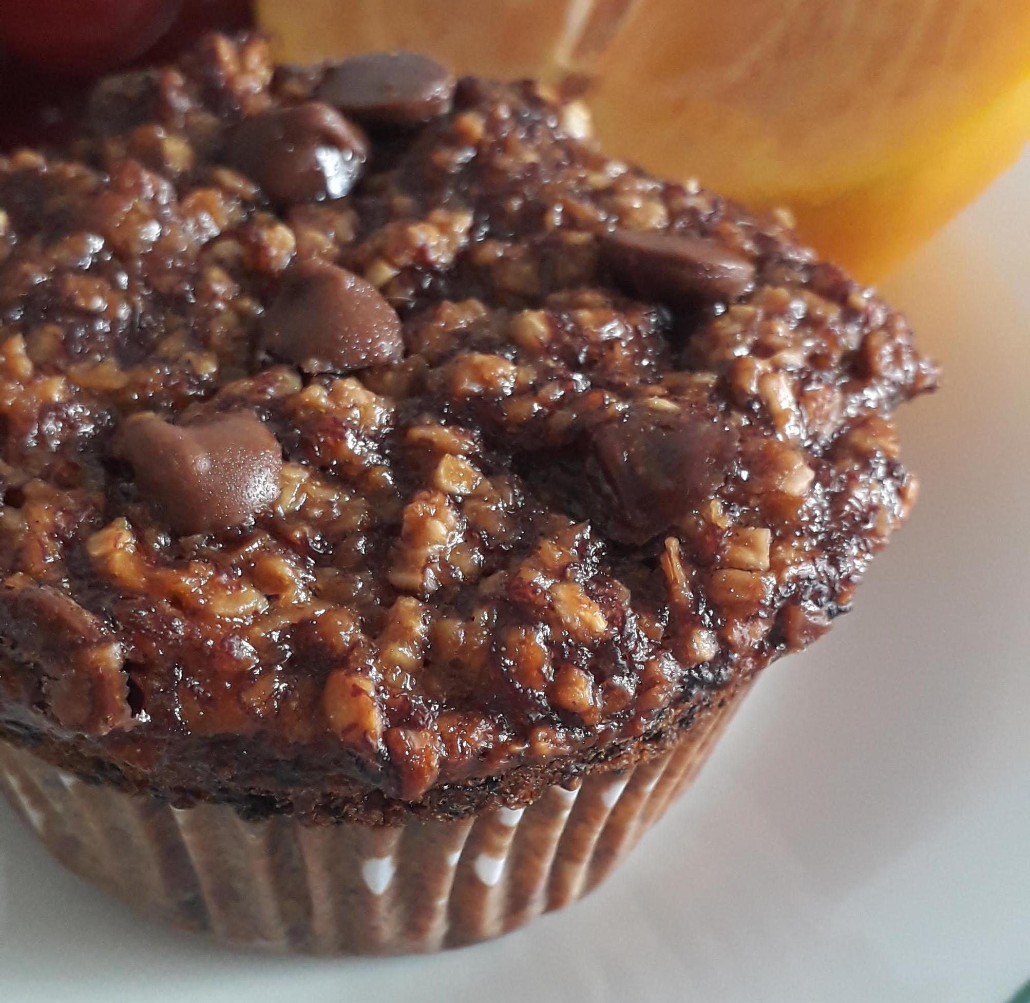 Muffin de banana (sem glúten) Naturebices da Elen
