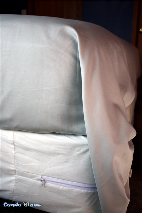 Condo Blues How to Make a Bed with Folded Hospital Corners