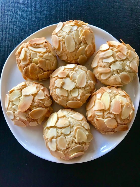 Almond Cookies Gluten and Dairy Free Healthy Food Diet Family