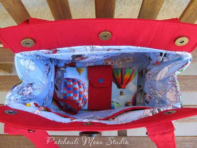 Patchouli Moon Studio~ Daryl's Drive Handbag & Brandt's Blvd. Wallet