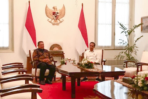 Terungkap Sudah Hasil Pertemuan Jokowi dan SBY di Istana Merdeka