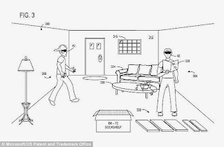 Microsoft registrou patente HoloLens