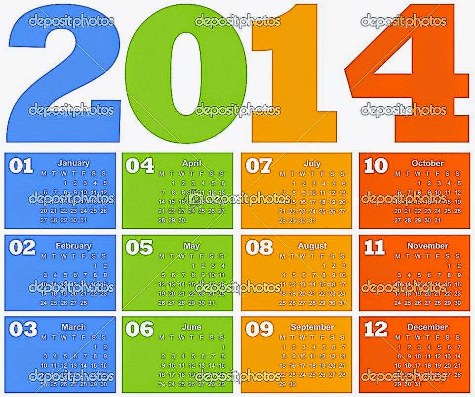 Calendar Desktop Wallpaper 2014