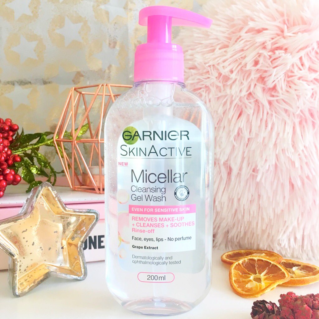 Garnier Micellar Cleansing Gel Wash Review Food and Other Loves