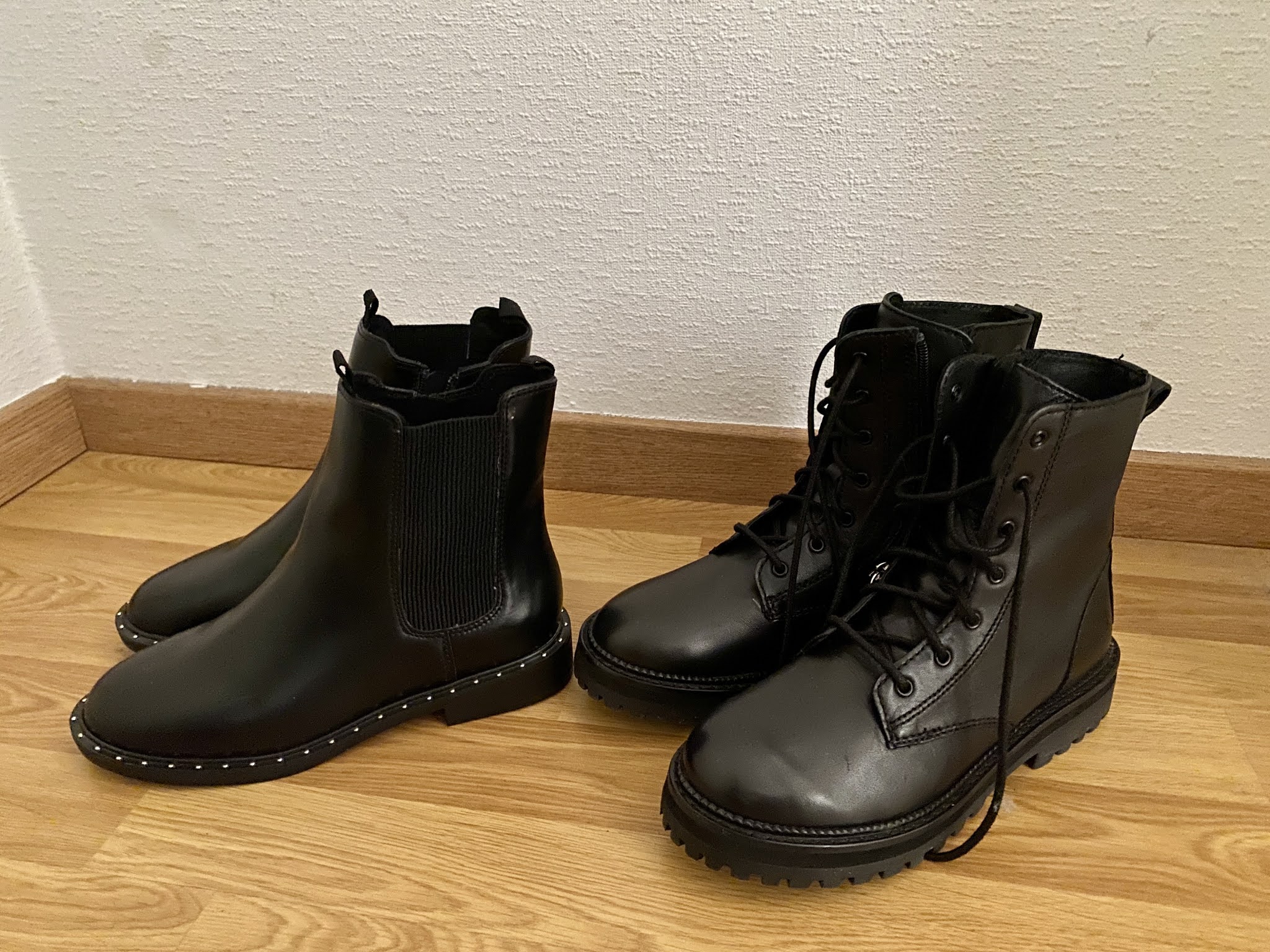 ザラキッズ ブーツ 黒 19cm 19.5cm 31 ザラ ZARA