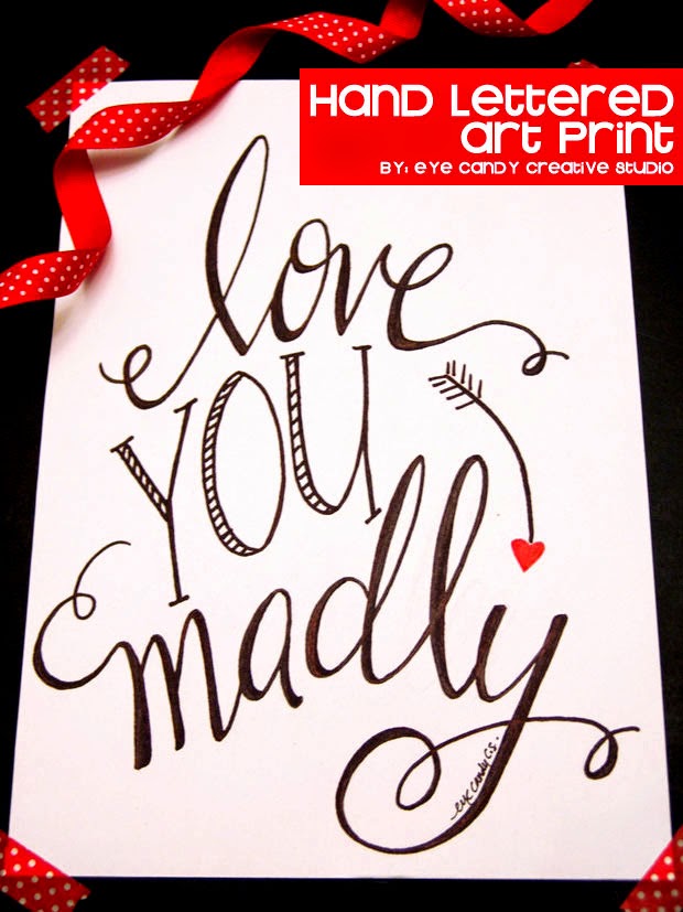 valentines day art, sweetest day, wedding art, anniversary, hand lettering