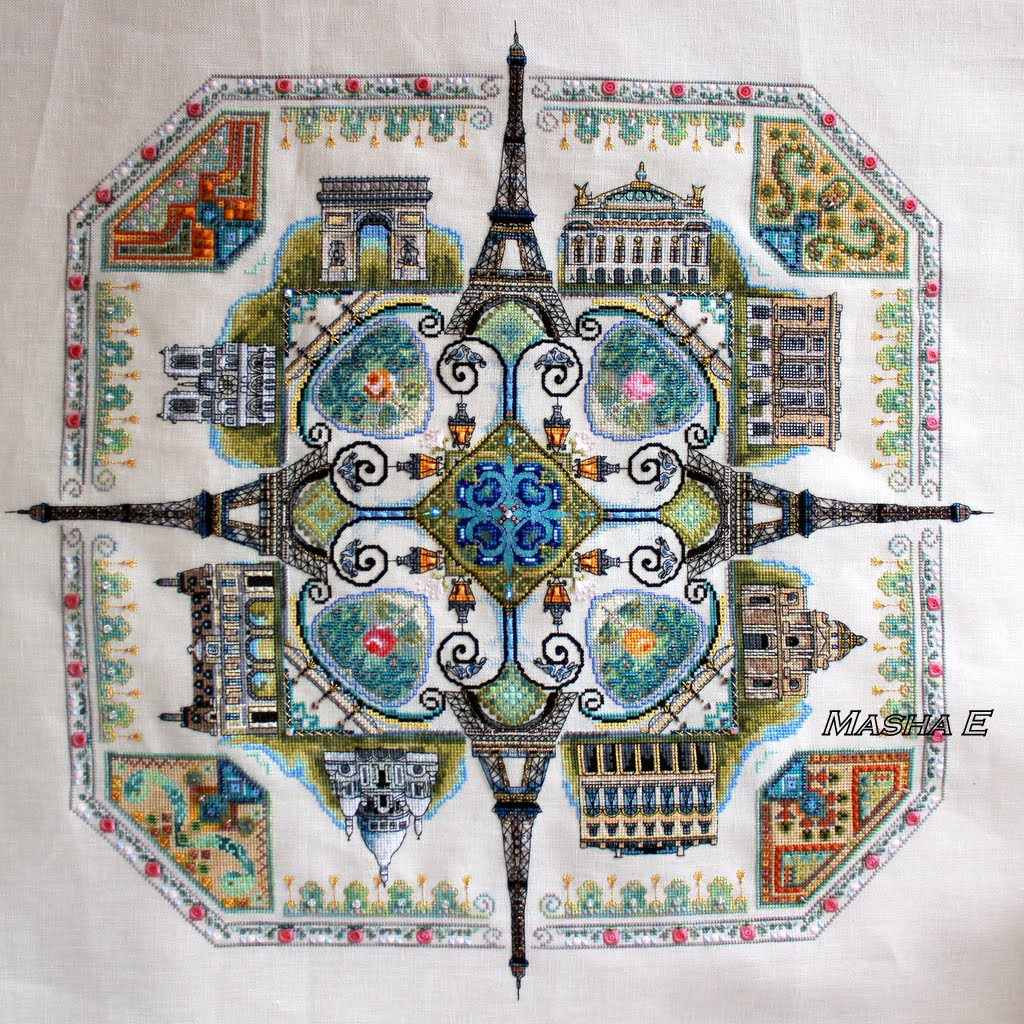 Схемы вышивки мандалы. Мандал Шателайн крестиком, схема. Chatelaine Мандала схема вышивки крестом. Шателайн схемы. Мандала Париж.
