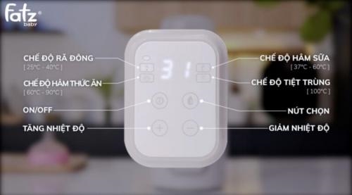 Máy hâm sữa và tiệt trùng điện tử FATZ BABY Mono 7 FB3010TN 21 fc194df4c a0e4 4e8b aaec