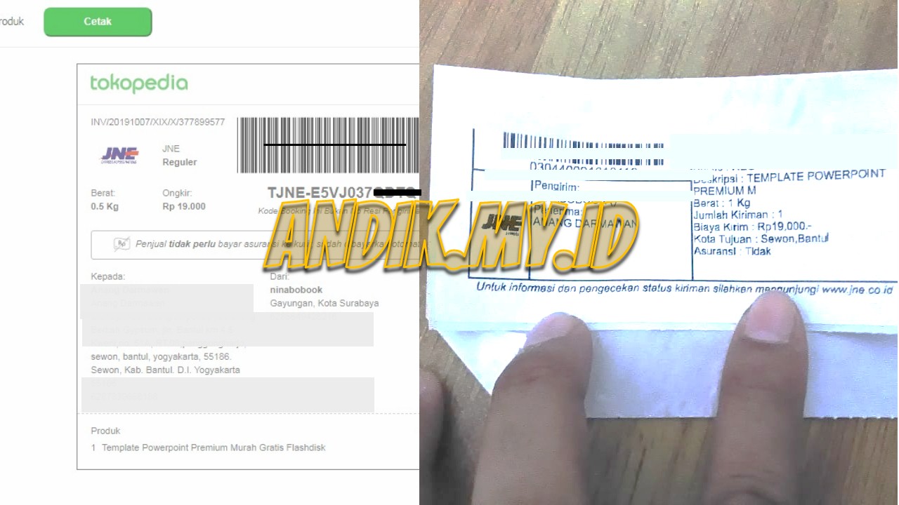 4 Fungsi Kode Booking Jne Dari Tokopedia Andik My Id